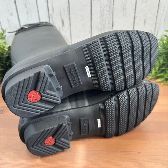 Hunter Women's Original Tall Rain Boots Black Size 9 - Picture 9 of 9